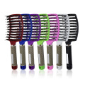 2021 Wholesale Salon Hairdressing Wooden Paddle Hair Brush Hair Extension Comb Plastic Hair Massage Brush